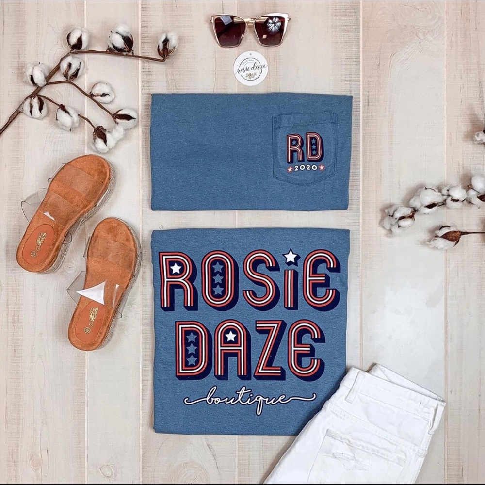 LE ROSIE DAZE 4TH OF JULY TEE!